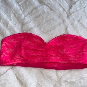 Pink Lace Bandeau